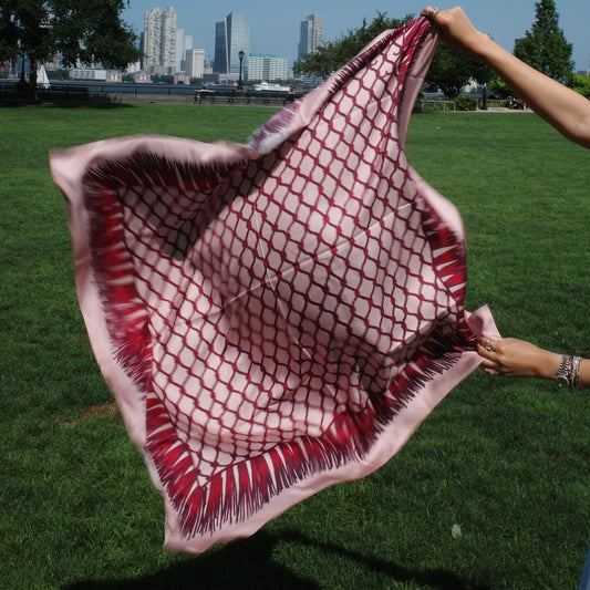 Fringe Net Scarf