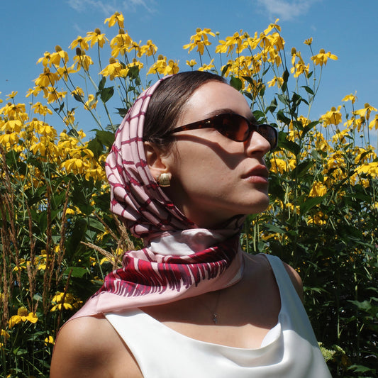 Fringe Net Scarf